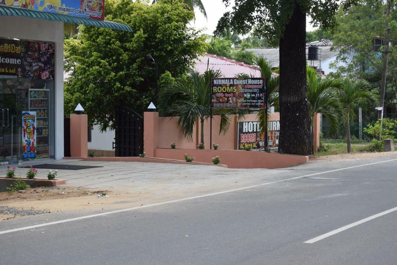 Nirmala Hotel And Restaurant Polonnaruwa Exterior photo